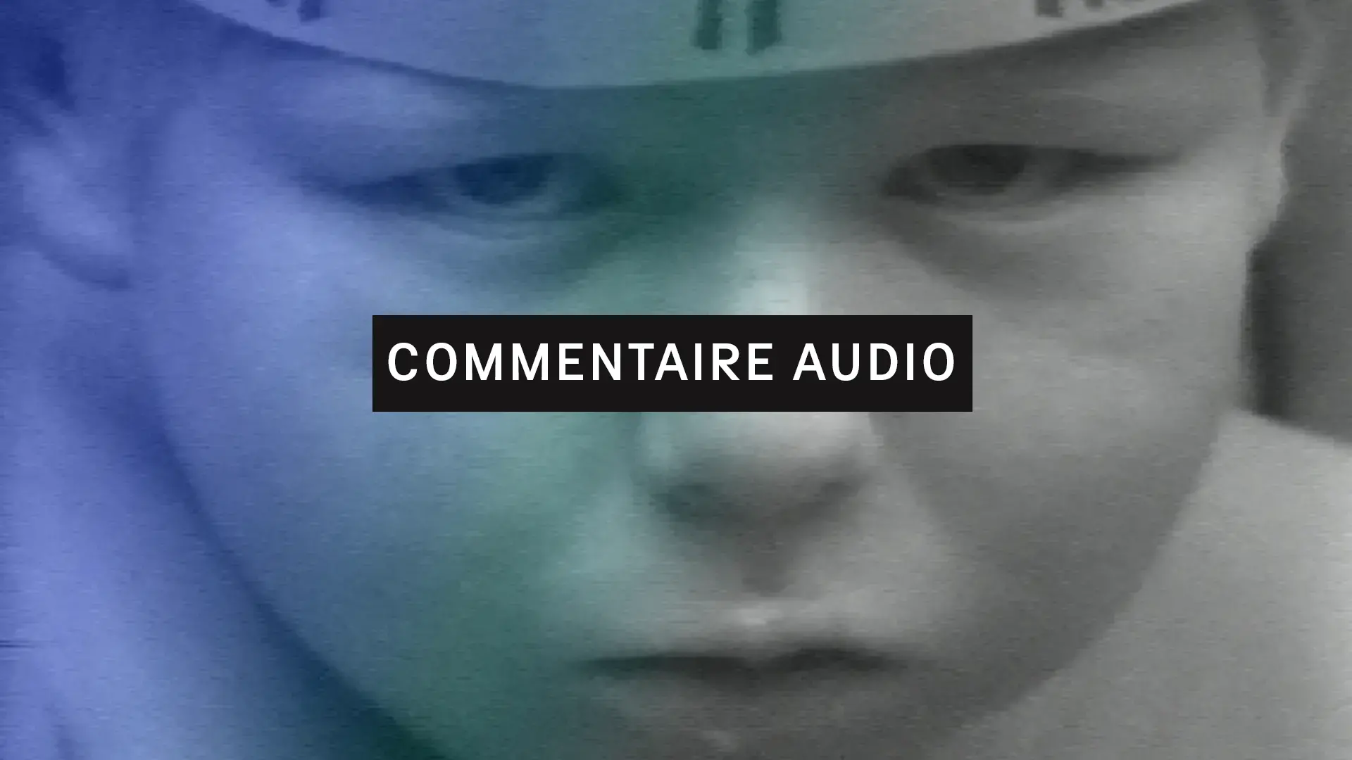 Pea Soup (Commentaire audio)- réal. Pierre Falardeau et Julien Poulin, Pierre Falardeau et Julien Poulin, gros plan sur un enfant blanc qui fixe l'objectif