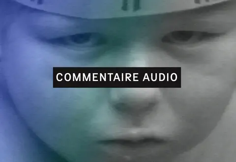 Pea Soup (Commentaire audio)- réal. Pierre Falardeau et Julien Poulin, Pierre Falardeau et Julien Poulin, gros plan sur un enfant blanc qui fixe l'objectif